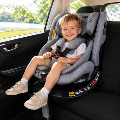 Bugs Axis 360&deg; Cloud Grey &ndash; i-Size, ISOFIX, 0&ndash;36 кг, поворот 360&deg;