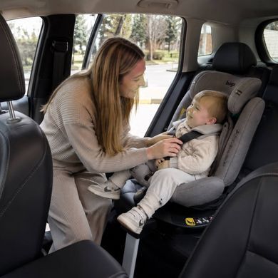 Bugs Axis 360&deg; Cloud Grey &ndash; i-Size, ISOFIX, 0&ndash;36 кг, поворот 360&deg;