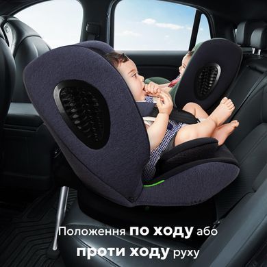 Автокрісло Bugs Aera 360&deg; Forest Pine &ndash; i-Size, ISOFIX, 0&ndash;36 кг, поворот 360&deg;