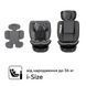 Автокрісло Bugs Aera 360&deg; Iron Grey &ndash; i-Size, ISOFIX, 0&ndash;36 кг, поворот 360&deg;